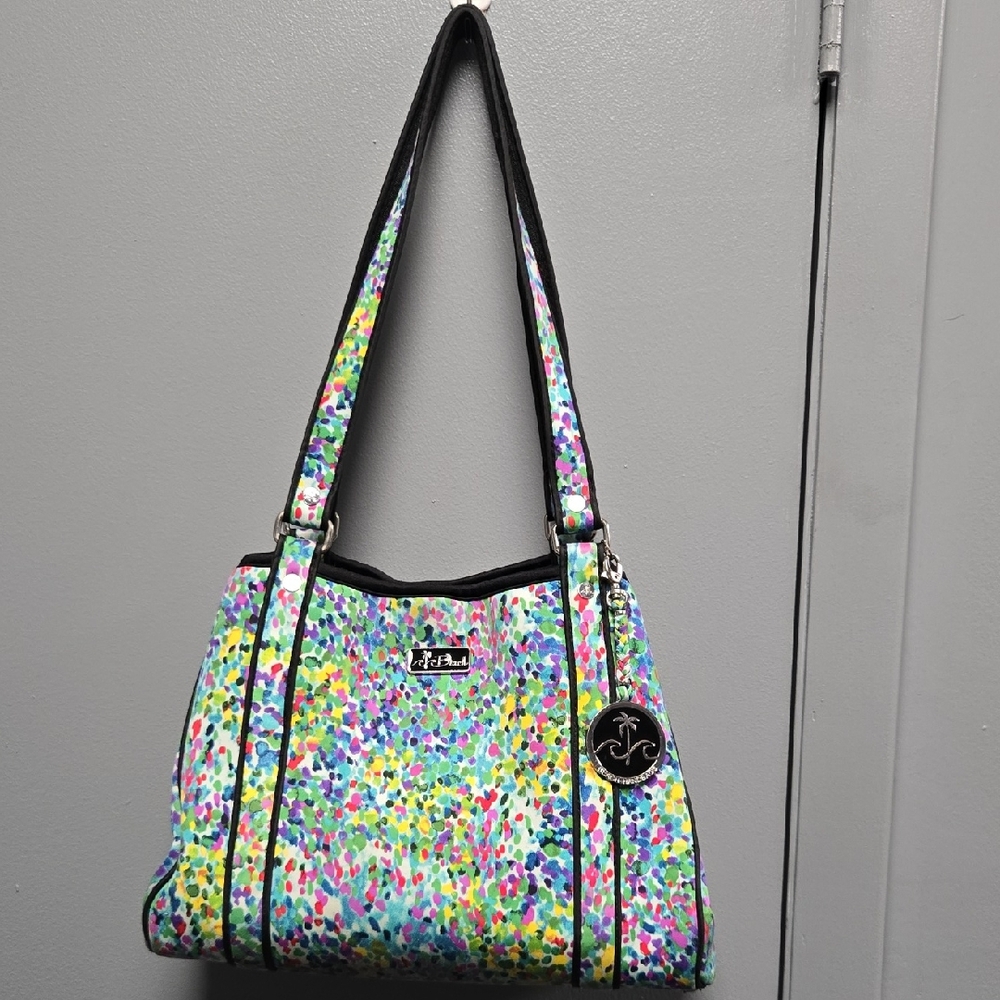 Colorful Women's Foam Padded Beach Handbag